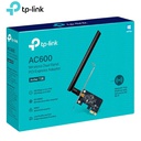 Adaptador Inalámbrico Tp-Link, Archer T2E, Dual Band, WI-FI, AC600, PCIe.