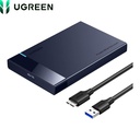 Case Disco 2.5" Ugreen US221, USB 3.0, Negro.