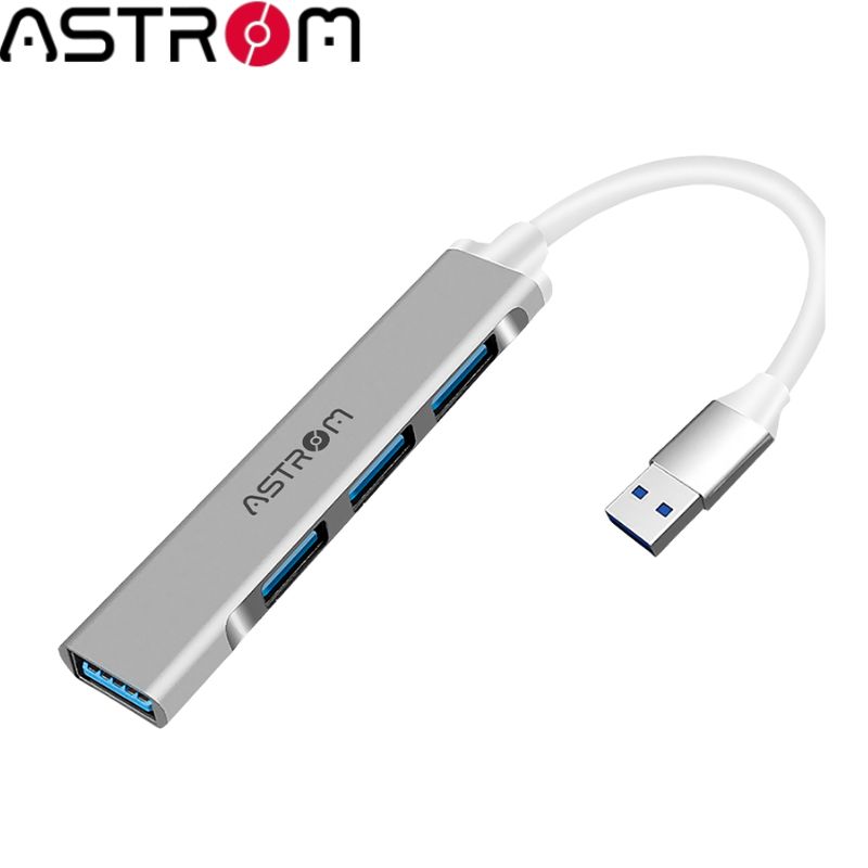 Hub USB 3.0 Astrom H2331, 1Port 3.0, 3Ports 2.0.