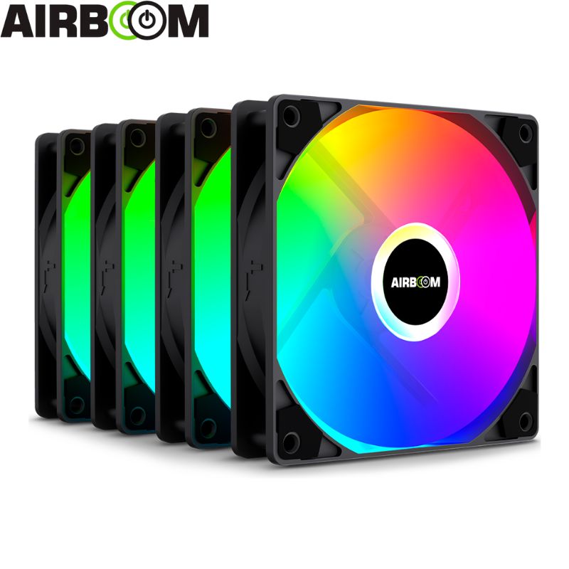 Cooler Fan Airboom Sprinkler AB200,120 ARGB 3 en 1
