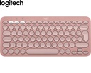 Teclado Inalámbrico Logitech PEBBLE 2 K380S Multi-Device Bluetooth/Wireless Rose SP