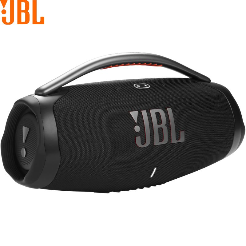Parlante Bluetooth Portátil JBL Boombox 3 IP67, Recargable, Negro.