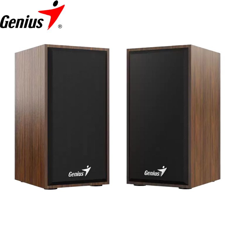 Parlante Genius SP-HF180 USB Power, 6w, Wood.
