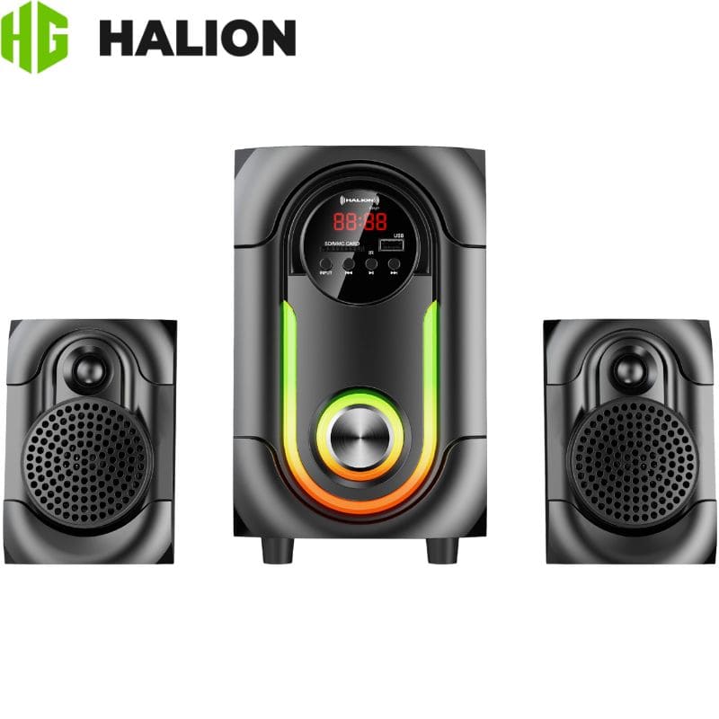 Parlante Halion Woofer RINGO HA-K42 Usb, SD, Radio FM, Bluetooth, C/Remoto, 80w.