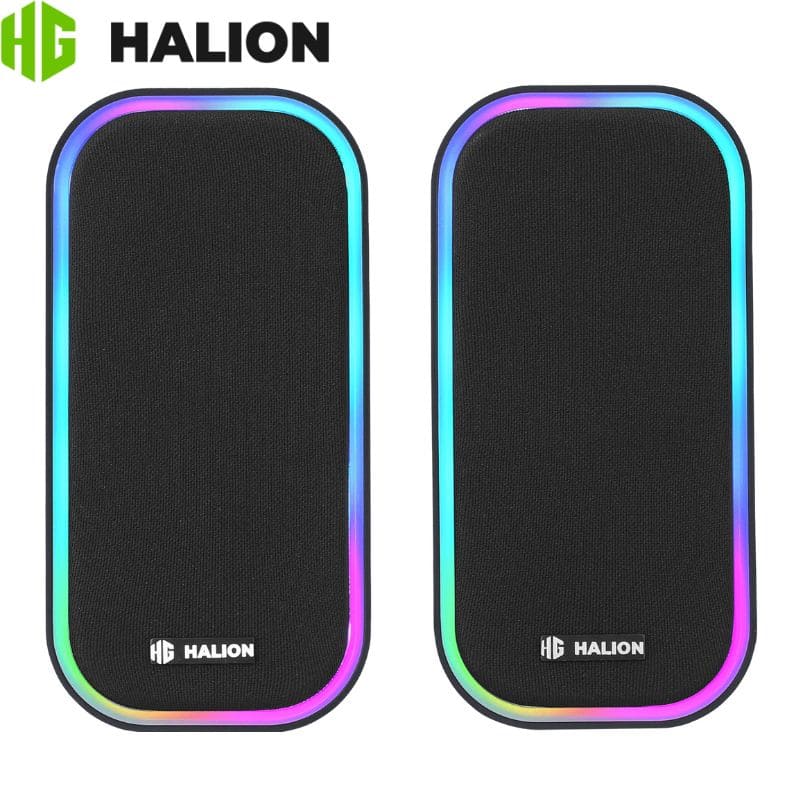 Parlante Gamer Halion HA-S259, RGB.