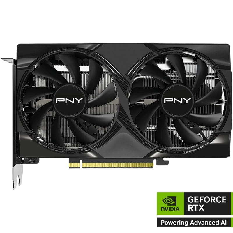 Tarjeta de Video PNY GeForce RTX 5060 8GB OC Dual Fan, 8GB GDDR7, PCIe Gen 5.0