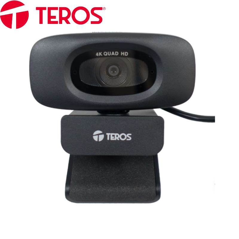 Cámara Web Teros TE-9073N, 4K, Micrófono Incorporado, USB 2.0.