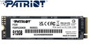 Unidad en Estado Sólido Patriot P320, 512GB, M.2 2280 PCIe. Gen 3 x4 NVMe 1.3