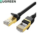 Patch Cord Ugreen, 3mts, Cat. 7, Negro.