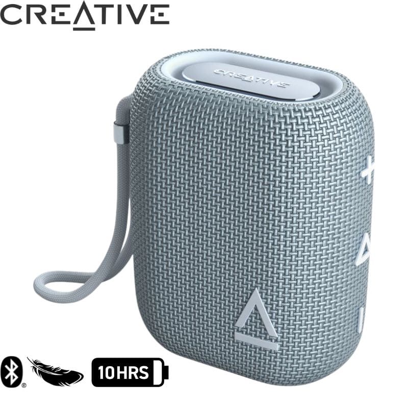 Parlante Creative Muvo Flex Auracast 10wp / Mic / Bt 5.3 / Ipx67 / 10h / Usb-C Grey.