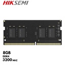 Memoria RAM Hiksemi, 8GB, SODIMM, DDR4-3200MHz PC4-25600, CL22, 1.2v.