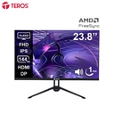 Monitor plano TEROS TE-2417S, 23.8" FHD IPS, 144Hz, 1ms, HDMI, DP, Audio out, Parlantes