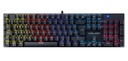 Teclado Gamer Mecánico HALION Comanche, HA-KM203, Switch Rojo, Rainbow.