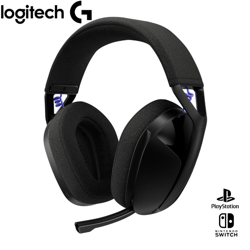 Audífono C/Micrófono Logitech G321 22H LightSpeed, Bt,Cable USB-C, Black.