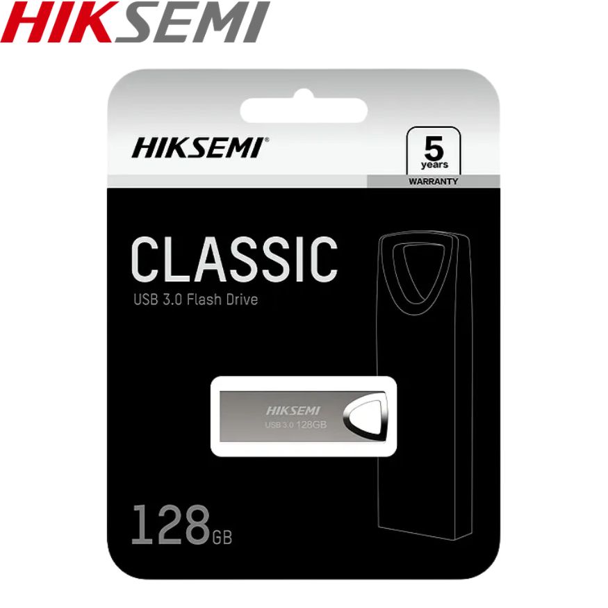 Memoria USB Hiksemi Classic M200-U3, 128GB, USB 3.0 Metal.
