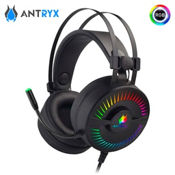 [ACS-GH530K] Audífono C/Micrófono Antryx Chrome Storm GH-530 2.1, Cable.