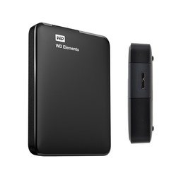 [WDBU6Y0020BBK-WESN] Disco Duro Externo Western Digital Elements Portable, 2TB, USB 3.0, Negro.