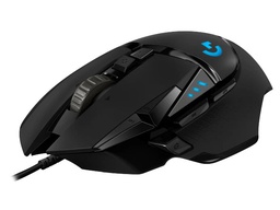 [910-005469] Mouse Logitech LIGHTSYNC G502 Hero, 25Kdpi, RGB, Black.