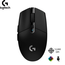 [910-005281] Mouse Logitech G305 LIGTHSPEED Inalámbrico, Black.