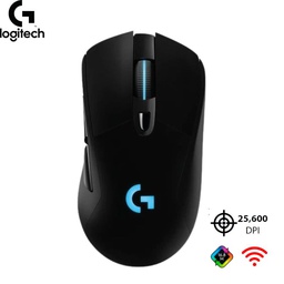 [910-005638] Mouse Logitech G703 LIGTHSPEED Inalámbrico, Negro, Recargable.