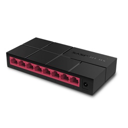 [MS108G] Switch de Escritorio Mercusys MS108G 8 Puertos Gigabit.