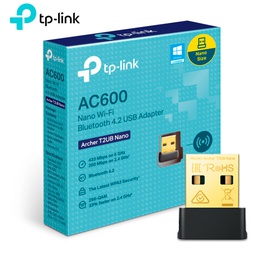 [Archer T2UB] Adaptador Inalámbrico USB Tp-Link Archer T2UB AC600 Nano Wi-Fi Bluetooth 4.2