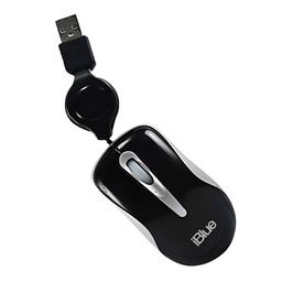 [XMK-977-BK] Mouse iBlue Micro Retráctil XMK-977 Black.