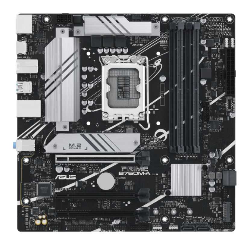 Motherboard Asus PRIME B760M-A D5, Chipset Intel B760, LGA1700, Micro ...