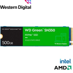 [WDS500G2G0C] Unidad de estado solido Western Digital Green SN350 NVMe, 500GB M.2 2280