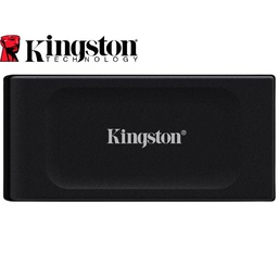 [SXS1000/1000G] SSD Portable Kingston XS1000, 1TB, Interfaz USB 3.2 Gen 2 Type-C, Negro