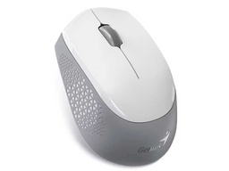 [31030034400] Mouse Genius NX-8000S BT Wireless/Bluetooth Blueeye Silent Ergonómico White/Grey.
