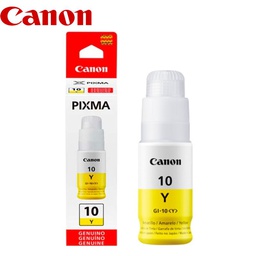 [3393C001(AB)] Botella de Tinta Canon Gi-10 Yellow, 70ml.