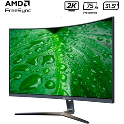 [TE-3250S] Monitor Teros TE-3250S, 31.5" Curvo, 75Hz, VA, 2560x1440 QHD, HDMI/DisplayPort, Freesync