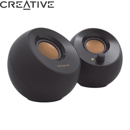[51MF1680AA000] Parlante Creative Pebble 2.0 4.4W 3.5MM Usb-Power Black