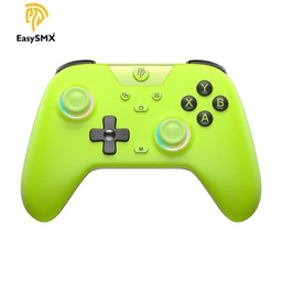 [VG-C508] GamePad EasySMX X05 Green, Wireless, BT, USB C, Vibrador, RGB.
