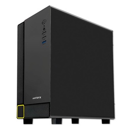 [AC-XM420-500CP] Case C/Fuente Antryx EXTREME MICRO XM-420, 500W, V/Templado, USB3.0.