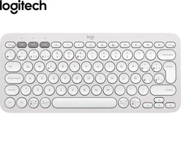 [920-011784] Teclado Inalámbrico Logitech PEBBLE 2 K380S Multi-Device Bluetooth/Wireless White SP
