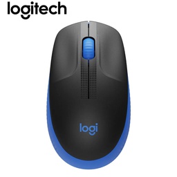 [910-005903] Mouse Logitech M190 Inalámbrico, Full-Size, Blue.