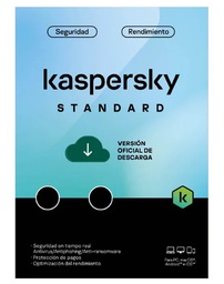 [KL1041DDAFS] Anti-Virus Kaspersky Estandard, 1PC, 1Año, Blister.