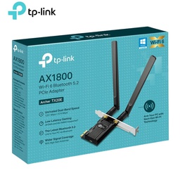 [ARCHER TX20E] Adaptador Inalámbrico Tp-Link, Archer TX20E, Dual Band, Wi-Fi 6/Bt 5.2, AX1800, PCIe.