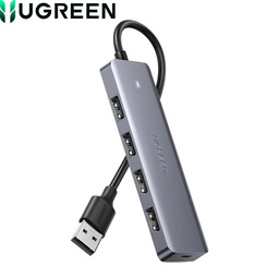 [CM219] Hub USB-C a 4 USB-A 3.0, Ugreen CM219, Silver.