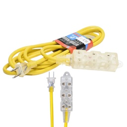 [KNT-4504] Extensión de Corriente Amarillo 5mt.