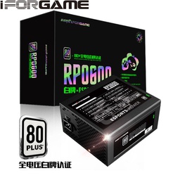 [RPO-600] Fuente de Poder IFORGAME RPO-600 APFC 600W 80 Plus White