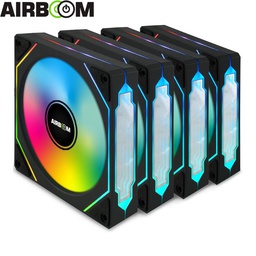 Cooler Fan Airboom Vektor RGB AB201,120 ARGB 4 en 1.