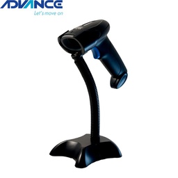 Escáner de Codigo de Barras 1D y 2D Wireless Advance ADV-6013, 2.4G, Incluye Reposador