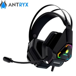 [AGH-7550K7RV] Audífono C/Micrófono Antryx RAIDER PLUS 7.1 Virtual, Vibrador, USB.