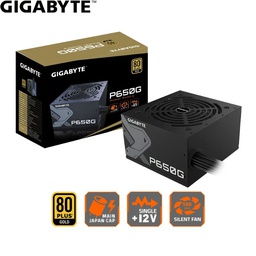 Fuente de Alimentación Gigabyte GP-P650G, 650W, ATX, 80 Plus Gold, 100V ~ 240VAC.