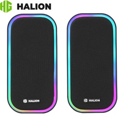 [HA-S259] Parlante Gamer Halion HA-S259, RGB.