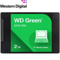 [WDS200T2G0A-00CMW0] Unidad en Estado Solido Western Digital Green, WDS200T2G0A, 2TB, SATA 6Gb/s, 2.5", 7mm.
