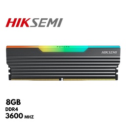 [HSC408U36C4-8G] Memoria RAM Hiksemi Future RGB, 8GB, DDR4, 3600 MHz, PC4-25600, CL22, 1.2V.